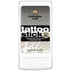 Australian Gold Tattoo Stick SPF 50+ - Сонцезахисний стік для татуювань, що захищає і зволожує